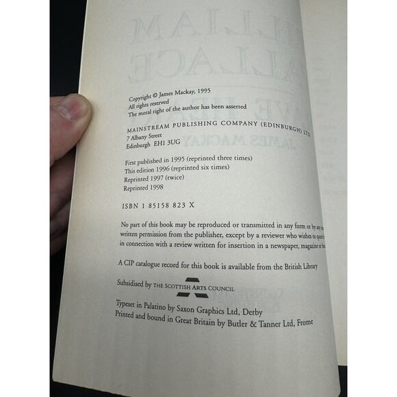 William Wallace: Brave Heart, Mackay, Dr James Paperback 1998 - Picture 5 of 7